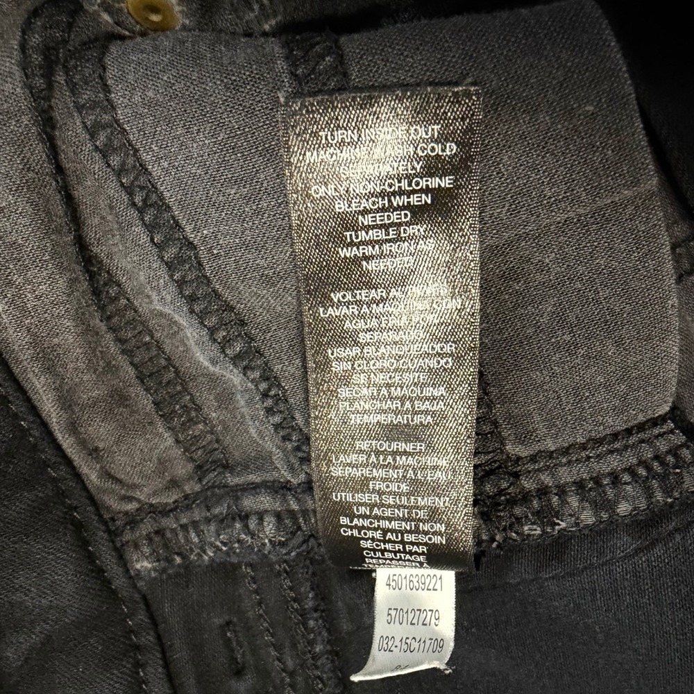 Chico's So Slimming Women's Size 12 Black Straight Leg Stretch Pants - Picture 10 of 11